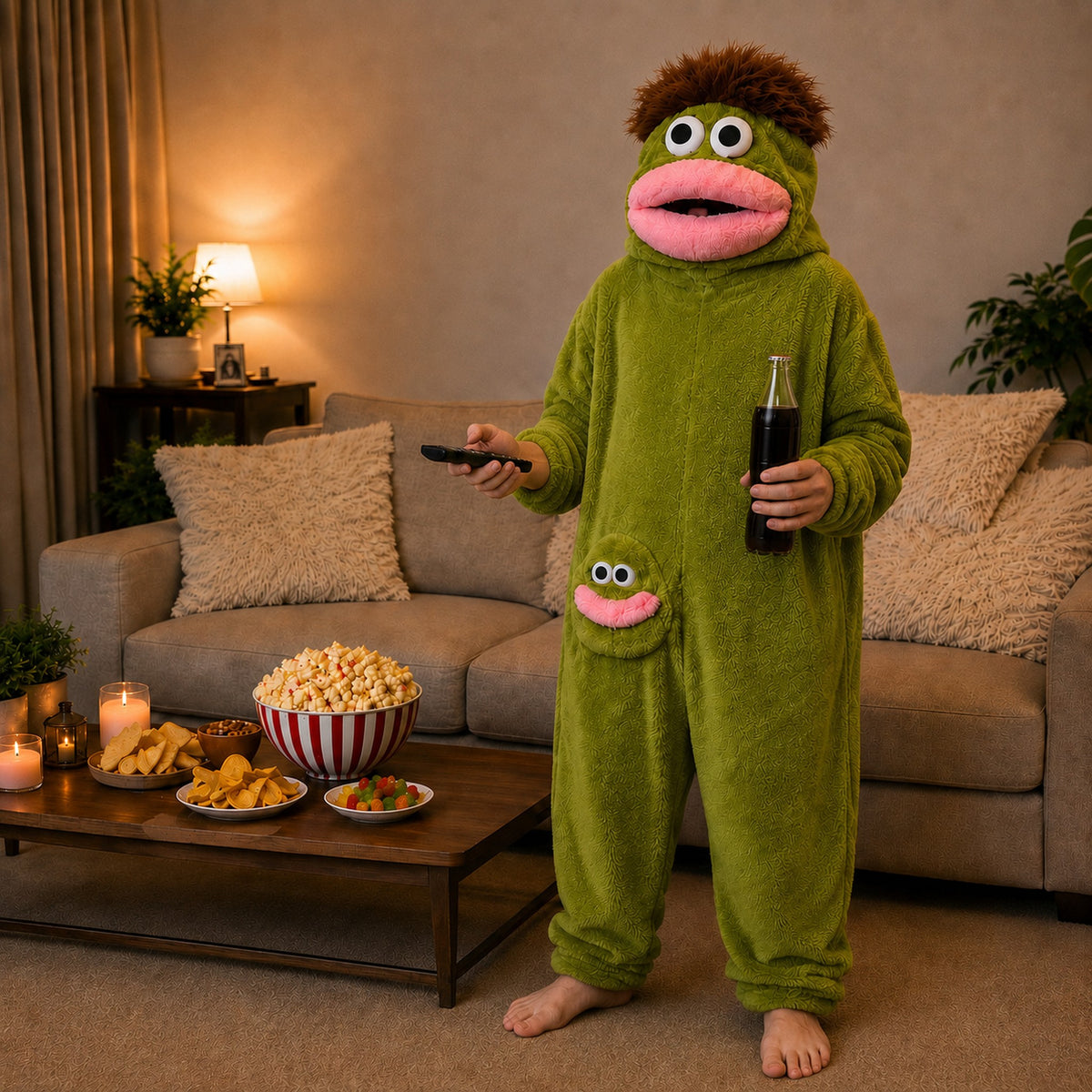The Cozy Onesie™ – Soft Plush Adult Character Onesie